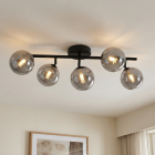 Design loftlampe grå, Remo