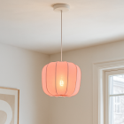 Modern pendler lampe lyserød, Deborah