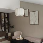 Modern pendler lampe hvid, Deborah