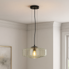 Design pendler lampe grøn, Sevda