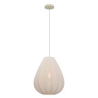 Modern pendler lampe beige, Deborah