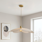 Japandi pendler lampe beige, Nena