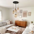 Design pendler lampe rav, Dolf