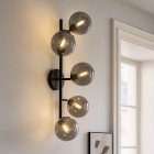 Design væglampe grå, Remo