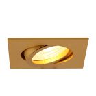 Metal indbygningsspot messing, Onno