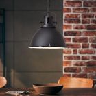 Industri pendler lampe sort, Alexi
