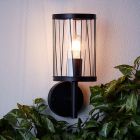 Industri udendørslampe sort, Jaynah, IP44