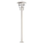 Metal udendørslampe krom, Ajlina, IP44