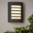 Metal udendørslampe antracit, Alea, IP44