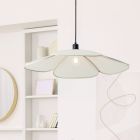 Rustik pendler lampe beige, Tomer
