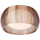 Modern loftlampe bronze, Amela