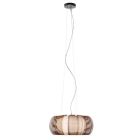 Modern pendler lampe bronze, Amela