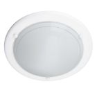 Glas loftlampe hvid, Angely