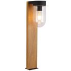 Modern udendørslampe sort, Danja, IP44