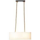 Rustik pendler lampe hvid, Boyke