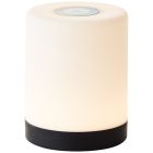 Modern udendørs bordlampe sort, Maezon, 1W, RGBW LED, IP44, med beröringsdimmer