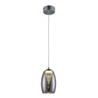 Modern pendler lampe krom, Aliyah, 5W, 3000K LED