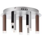 Modern loftlampe sølv, Olivia, 4W, 3000K LED