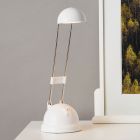 Modern skrivebordslampe hvid, Louna, 6W, 2700K LED, med brytare