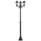 Klassisk udendørslampe sort, Kalle, IP44