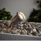 Glas havespot på spyd grå, Shanna, 3W, 3000K LED, IP44