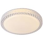 Design plafond hvid, Baki, 60W, justerbar lysfarve LED, med fjärrkontroll