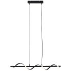 Design pendler lampe sort, Mateusz, 18W, 4000K LED