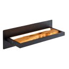 Rustik væglampe brun, Raynor, 9,5W, 3000K LED