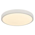 Modern plafond brun, Asude, 60W, justerbar lysfarve LED, med fjärrkontroll