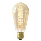 Dimmbare Calex E27 LED Edison pære rav, 3,8W, 2100K