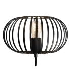 Industri væglampe sort, Lieve