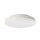 Hvid modern plafond plast, Kos, 22W, 3000K LED