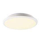 Sort modern plafond plast, Joachim, 24W, 3000K LED