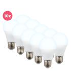 10-pak Lagiba E27 LED pære Bradley, A60, 7W, 6500K