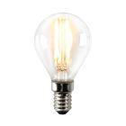 Dæmpbar Olucia E14 LED pære, P45, 3w, gennemsigtigt glas, 2700k