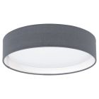 Grå modern plafond stof, Abano, 12W, 3000K LED