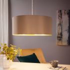 Guld modern pendler lampe stof, Terme