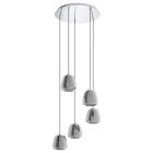Krom modern pendler lampe glas, Gauke