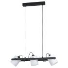 Træ pendler lampe sort, Kaspar