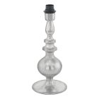 Nikkel design bordlampe uden skærm aluminium, Mason, med brytare