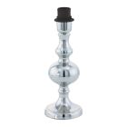 Krom design bordlampe uden skærm stål, Mason, med brytare