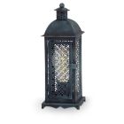 Grøn klassisk bordlampe metal, Abdirahman, med brytare