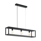 Sort industri pendler lampe metal, Jaxx