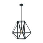 Sort industri pendler lampe metal, Agnita