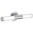 Krom modern spejllampe glas, Euska, IP44