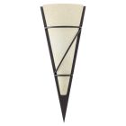 Brun design væglampe glas, Gali