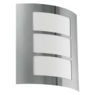 Sølv udendørslampe plast, Elyana, IP44