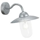 Sølv rustik udendørslampe glas, Dalisha, IP44