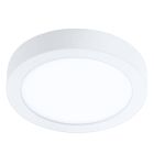 Hvid smart loftlampe plast, Geraldo, 16,5W, varm til kold hvid justerbar LED, IP44