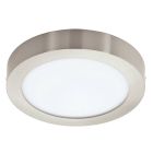 Nikkel smart loftlampe plast, Geraldo, 16,5W, varm til kold hvid justerbar LED, IP44
